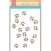 Marianne Design A5 Mask Stencil Tiny's Cat Paws PS8029 