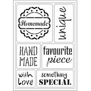 Sticky Stencils | Buddly Crafts