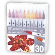 Zig Clean Color Real Brush 48 Color Collection w/ Case & Bonus