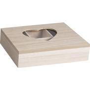 Knorr Prandell Bare Wood Rounded Top Treasure Chest 16x10cm Small