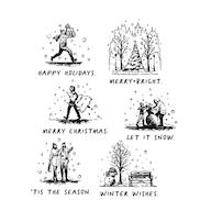 Tim Holtz Rubber Stamps - Christmas