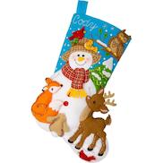 Bucilla Polar-Coaster Ride - Christmas Stocking - Felt Applique
