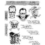 Tim Holtz Cling Rubber Stamps The Obscure Cms471