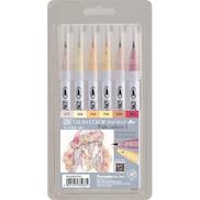 Zig Clean Color Real Brush SET C - 30 Warm Colors