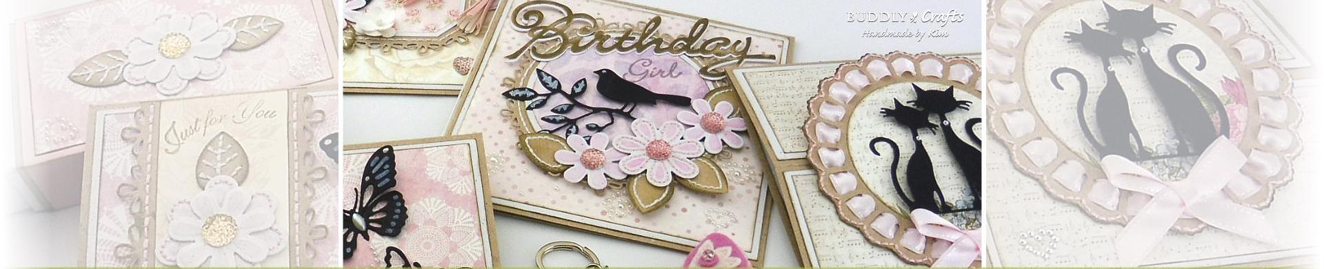 Die-Cutting & Embroidery Birthday Cards for Women