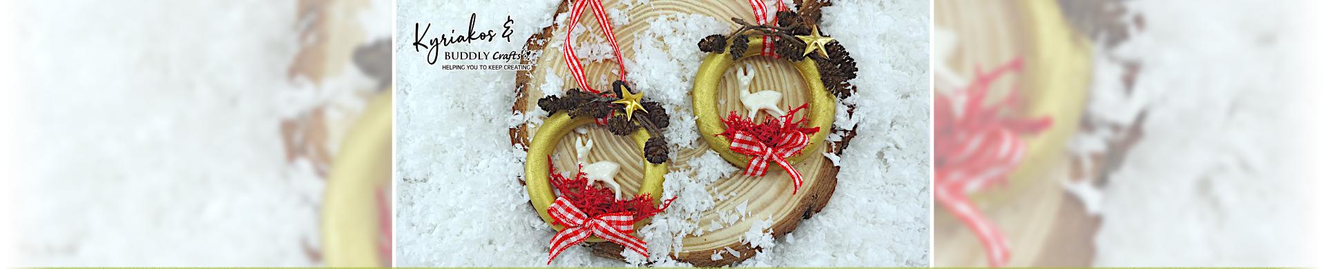 Wooden Ring Ornaments