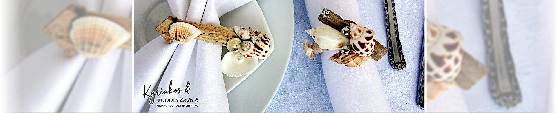 Seashell & Driftwood Napkin Rings