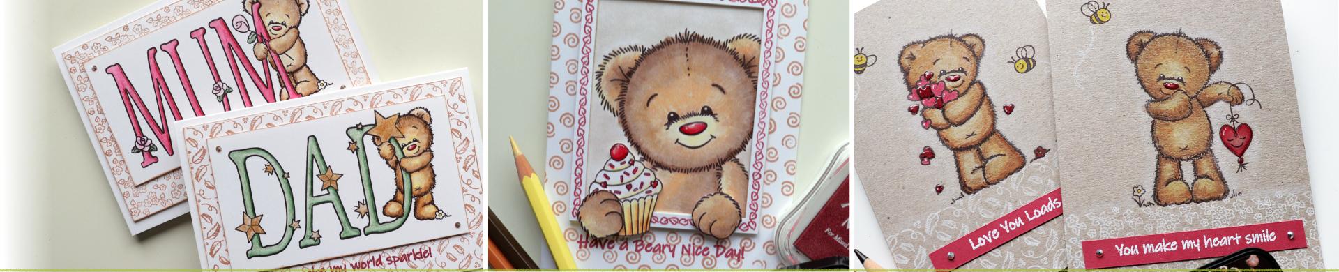 Brumblewick Bears Clear Stamps