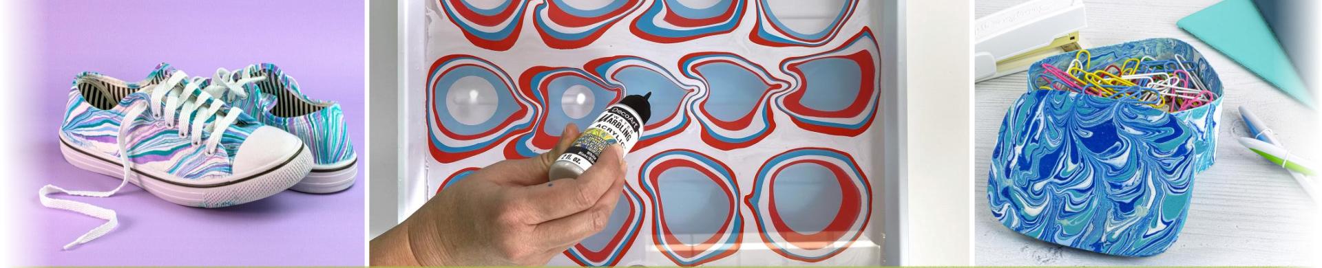 DecoArt Water Marbling Acrylic Paints & Accessories