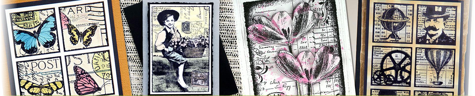 Darkroom Door Rubber Stamps - Photo, Collage & Eclectic