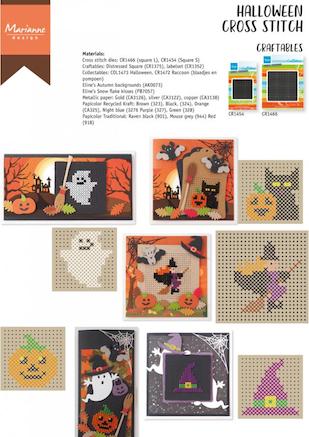 Cover of Marianne's Halloween X-Stitch