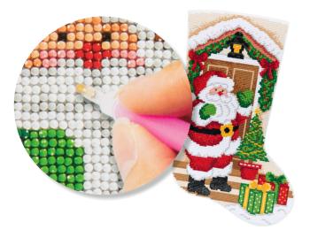 Bucilla Candy Express kous vilt applicatieset, 18 lang, 1