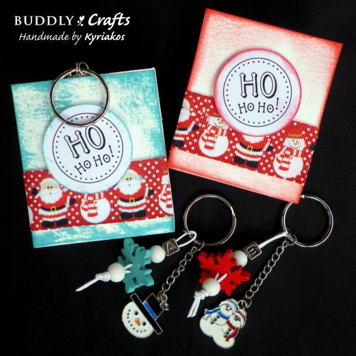 8pcs Christmas Mix C1 Buddly Crafts Enamel Charms