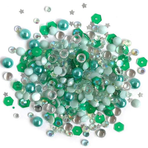 Buttons Galore Sparkletz Embellishment Pack 10g-Ice - SPK-114