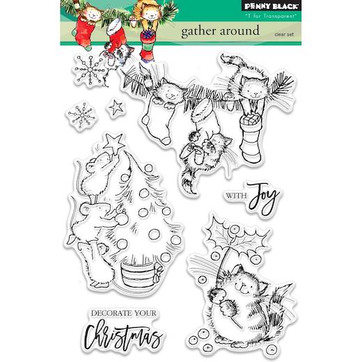 Penny Black Clear Stamps Gather Around 30439 Buddly Crafts
