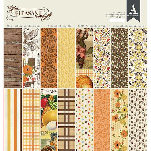 Authentique Paper LIB011 Authentique Collection Kit 12X12-Liberty