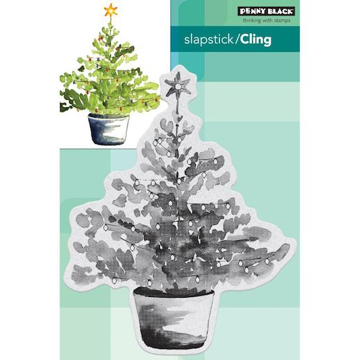 Penny Black Cling Rubber Stamp Christmas Glow 40627 Buddly Crafts