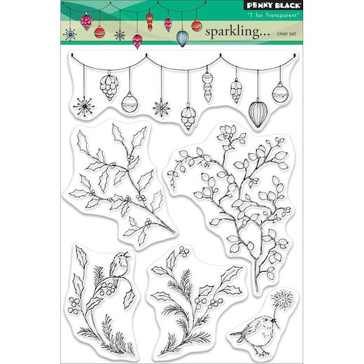 Penny Black Clear Stamps Sparkling 30505 Buddly Crafts