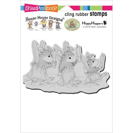 Stampendous House Mouse Cling Stamp Angel Procession Hmcp114 Buddly Crafts