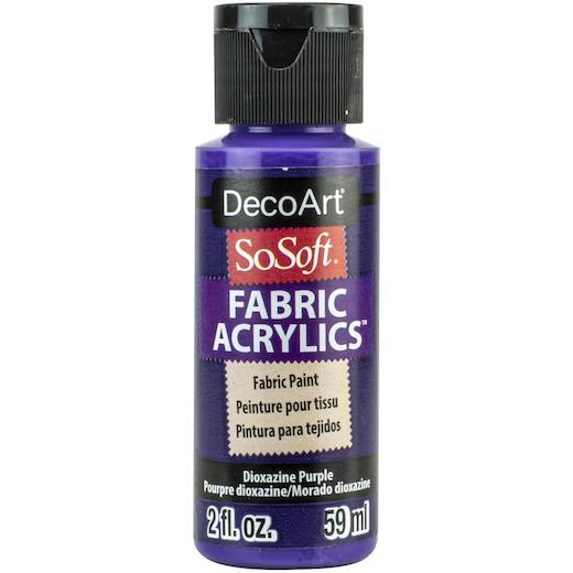 DecoArt SoSoft Acrylic Fabric Paint 59ml (2oz) - Picture 11 of 22