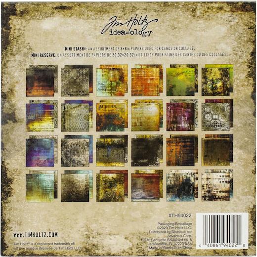 Tim Holtz memoranda paper stash & more 