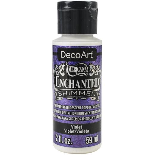 DecoArt Americana Enchanted Shimmer Iridescent Top Coat Acrylic Paint