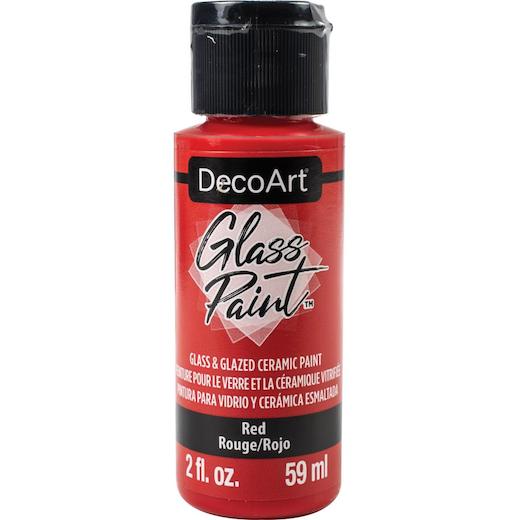 DecoArt Opaque Glass & Glazed Ceramic Paint 59ml 2oz