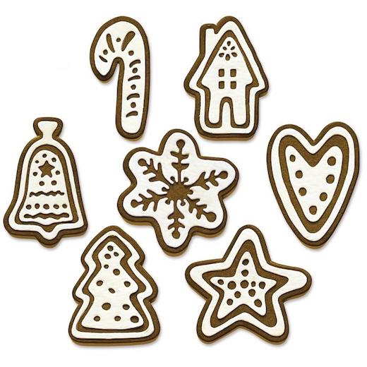 Sizzix Thinlits Dies By Tim Holtz 14pcs - Christmas Cookies 665566