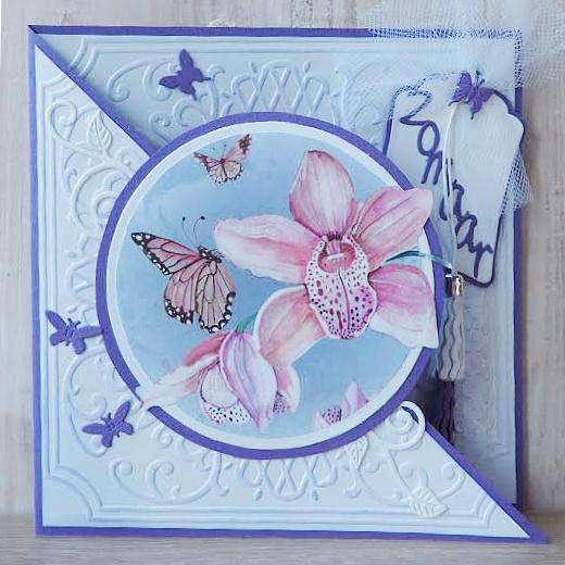 Marianne Design Embossing Folder Anja's Square DF3426 Buddly Crafts