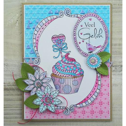 Marianne Design Embossing Folder & Cutting Die Triangles DF3428