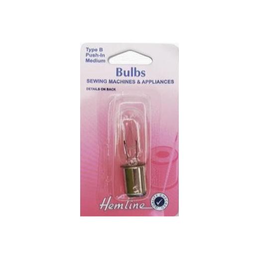 Hemline Sewing Machine Bulb Bayonet 130.M Buddly Crafts