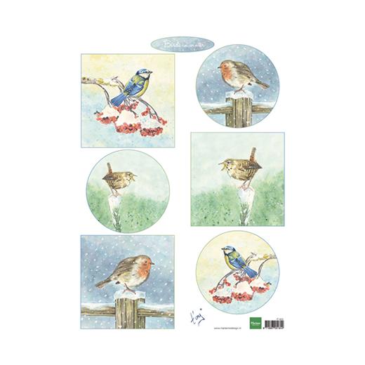 Marianne Design A4 Cardtoppers Cutting Sheet Tiny's Kittens IT608 