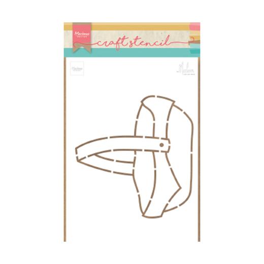 Marianne Design A5 Craft Stencil Fruit Basket by Marleen PS8038