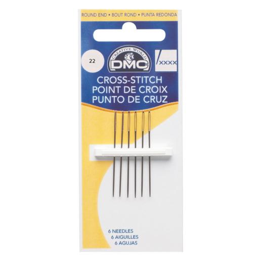 DMC Cross Stitch Round End Needles 6pcs