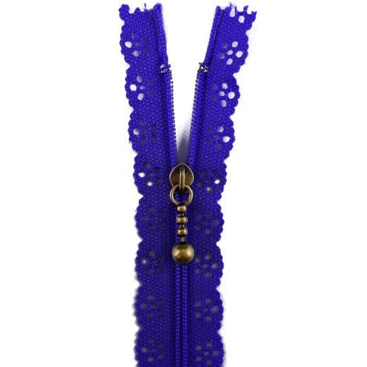Buddly Crafts 20cm Lace Edge Zipper - Picture 19 of 21