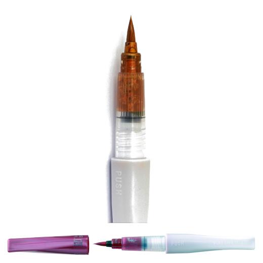 Kuretake ZIG Wink of Luna Metallic Brush Pen - Picture 4 of 7