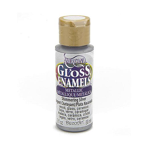 DecoArt Americana Gloss Enamels Acrylic Paint 2oz (59ml) Metallic