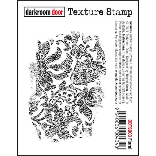 Darkroom Door Texture Cling Rubber Stamp - DDTS040 Chicken Wire | Buddly Crafts