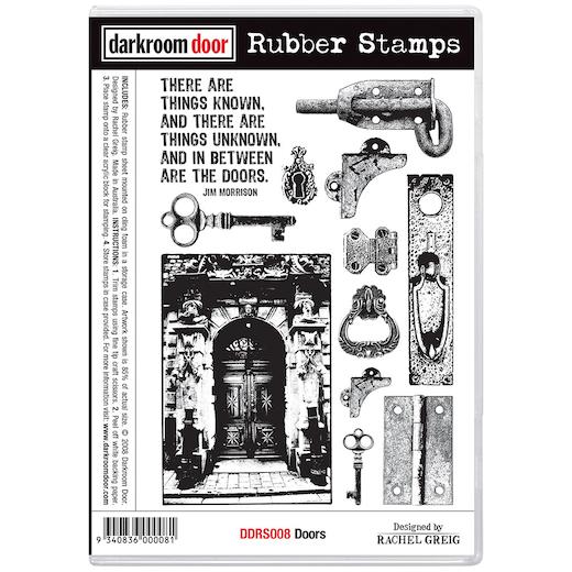 Darkroom Door Cling Rubber Stamps Set Ddrs008 Doors Buddly Crafts