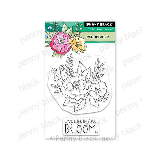 Penny Black Clear Stamps Exuberance 30968 Buddly Crafts