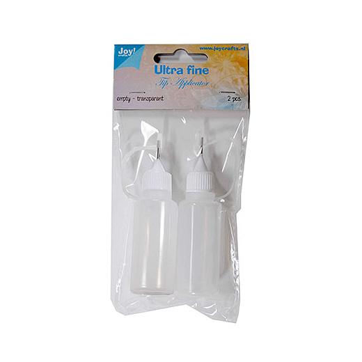 Joy! Crafts 30ml Needle Tip Applicator Empty Plastic Bottle 2pcs
