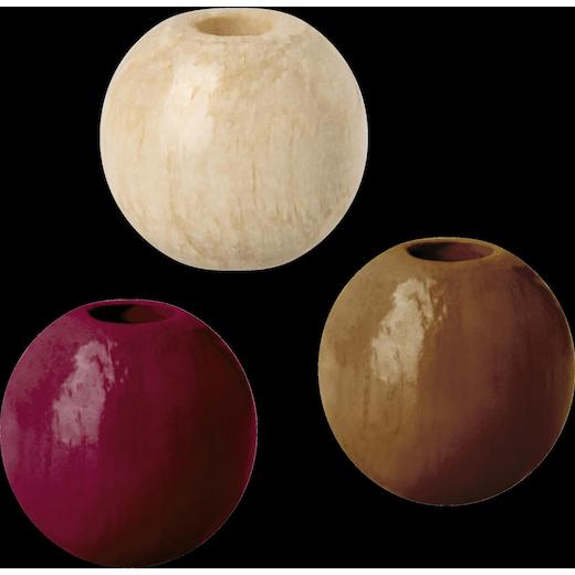 Knorr Prandell Ø 6mm Painted Round Beech Wood Beads Mix 125pcs - Picture 5 of 21