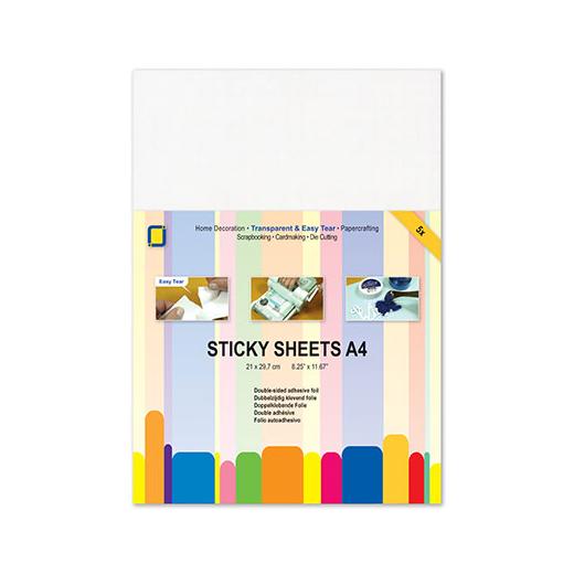 JEJE Easy Tear Transparent Double Sided Adhesive Sheet - Picture 3 of 3