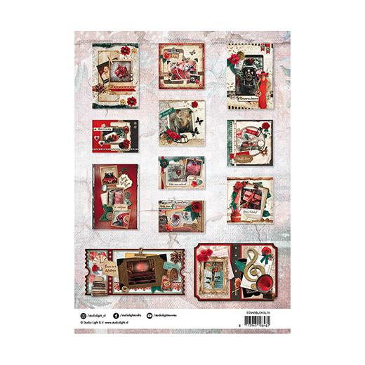 Studio Light A4 DieCut Block Classic Rouge 78 Buddly Crafts
