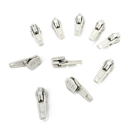 #3/4mm Zipper Sliders 10pcs - Picture 2 of 2