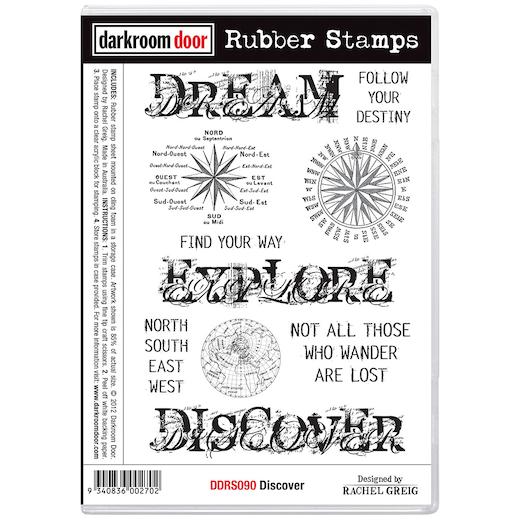 Darkroom Door Cling Rubber Stamps Set DDRS090 Discover Buddly Crafts