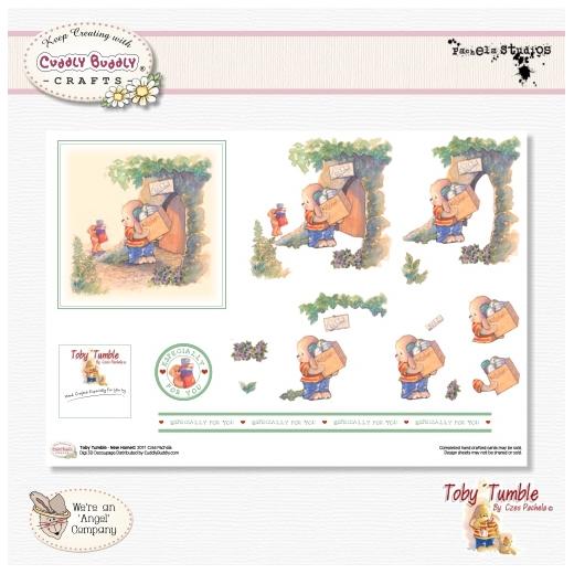 Pachela Studios Print & Craft 3D Decoupage - Toby Tumble New Home ...