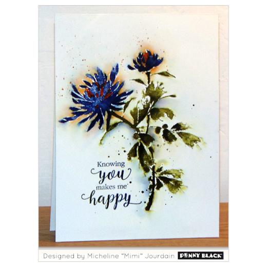 Penny Black Cling Rubber Stamp Bejeweled 40452 Buddly Crafts