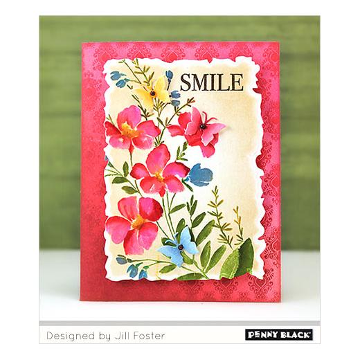 Penny Black Cling Rubber Stamps Blossom Branch 40588 Buddly Crafts