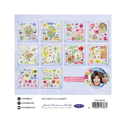 Studio Light Die Cut Block 15cmx15cm Janneke Brinkman 662 Buddly